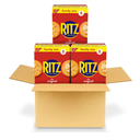 RITZ Original Crackers, Snacks for Kids and Adults, Bulk Lunch Snacks, Family Size, 3 Boxes, BBD: 03/27/2026