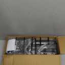 TJ.MOREE 2 Tier Floating Shelf Compatible with Tonal Accessories, T-Bracket Lock Adapters Hanger, Wall Mount Home Gym Storage Rack for Fitness EquipmentBlack