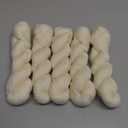 Undyed 100% Superwash Merino100 Gram Skein Yarn DK Cable Ply (5 Skeins, Undyed Color)