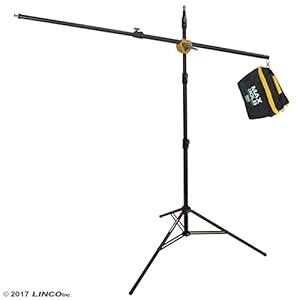 Linco Lincostore Photography Studio Boom Arm Stand 8 feet with Sandbag Heavy Duty for Video, Strobe Flash Light Use, AM196