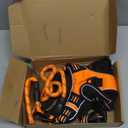 No Pull Dog Harness Adjustable Reflective Oxford Easy Control Medium Large Dog Harness with A Free Heavy Duty 5ft Dog Leash, M