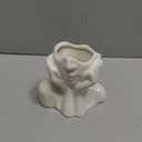 Face Vase Unique Ceramic Vase for Room,Office,Home Decor,White,A