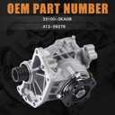 33100-3KA0B Transfer Case Assembly Compatible with Nissan Murano Pathfinder 3.5L V6 Replaces 331003KA0B, 412-59276, 41259276