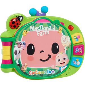 CoComelon Learning Book Interactive Toy for Toddlers, 3 Learning Modes, Music, 50 Learning Phrases, Officially Licensed Kids Toys for Ages 18 Month