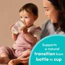 NUK Perfect Match Learner Cup, 5 oz, 2 pack Soft Spout, Easy-Grip Handles, BPA Free, Spill Proof Transition Sippy Cup