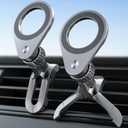 eSamcore Fits MagSafe Car Mount [2 Pack], Magnetic Phone Holder for Car Vent Strong N52 Magnets Air Vent Cell Phone Holder Clip for iPhone 17/16/15/14/13/ Pro Max