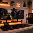 Gaming PC Desktop – Ryzen 7 5800X up to 4.7GHz, RTX 5050 8GB GDDR6,  1 TB,16GB DDR4 RAM, 1TB NVMe SSD, WiFi 6 & BT 5.4, 9× ARGB Fans, 650W PSU, WIN11P, RGB Keyboard & Mouse