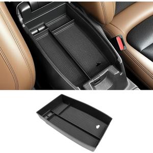 Center Console Organizer Compatible with 2021-2025 Ford Bronco Sport/2020-2025 Ford Escape Armrest Storage Tray Arm Rest Organizer for Bronco Sport/Escape Accessories(Armrest Storage Tray)
