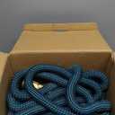 Garden Hose 50ft, Non-Expanding Water Hose Ultra Lightweight, Kink-Free, Sturdy, Flexible, Abrasion Resistant Hose for Yard, Lawn, Outdoor, Marine and Camper, Blue 