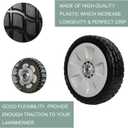 Set of 2 Lawn Mower Rear Drive Wheels Compatible with HRR216 HRS216 HRT216 Walk Behind Lawn Mower - Replaces 42710-VE2-M02ZE 42710-VE2-M00ZE 42710-VE2-M01ZE 42710-VG3-B00