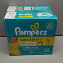 Pampers Swaddlers Diapers, Size 0 (up to 10 lbs), 140 Count, Absorbent, Keeps Baby Dry and Comfortable, Skin Safe Disposable Baby Diaper  (Newborn)