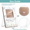 Under the Sea Ultrasound Picture Frame, Adorable Ocean Baby Shower Decorations, Gender Reveal & Baby Sonogram Picture Keepsake, Pregnancy Gifts for New Moms, Pregnancy Announcement Memory Frame