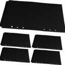 25pcs Loose Leaf Binder Dividers Detachable Tabs for Easy Organization Quick Access File Dividers with Layout for Office and Study Use