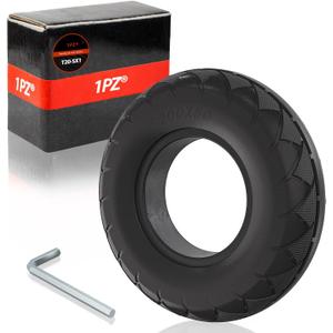 1PZ T21-SX1 200x50 (8x2) Solid Tire Replacement for Razor E100 E150 E175 E200 Gas Scooter Schwinn Bladez Mongoose Dune Buggy ePunk Crazy Cart PowerRider 360 eSpark (8inchx2inch)