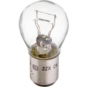 HELLA 7225TB Standard Series Incandescent Miniature Light Bulb, Twin Pack, Multi-Color, 12V 21/4W Baz15D S8
