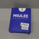 MIULEE Beige Sheer Curtains 84 Inches Long, 4 Panels Set, Rod Pocket Voile Drapes Light Filtering and Semi Transparent, Elegant Window Treatments for Bedroom Living Room,54 x 84 Inches