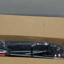 SHALLWE Camping Chairs, All Aluminum Frame Portable Folding Camp Chair for Adults, Heavy Duty High Back Collapsible with Built-in Pillow, Side Pocket, Carry Bag for Backpacking, Hiking, Beach (54cm Black)