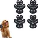 VALFRID Dog Paw Protector Anti-Slip Grips to Keeps Dogs from Slipping On Hardwood Floors,Disposable Self Adhesive Resistant Dog Shoes Booties Socks Replacement XXXL 24 Pieces