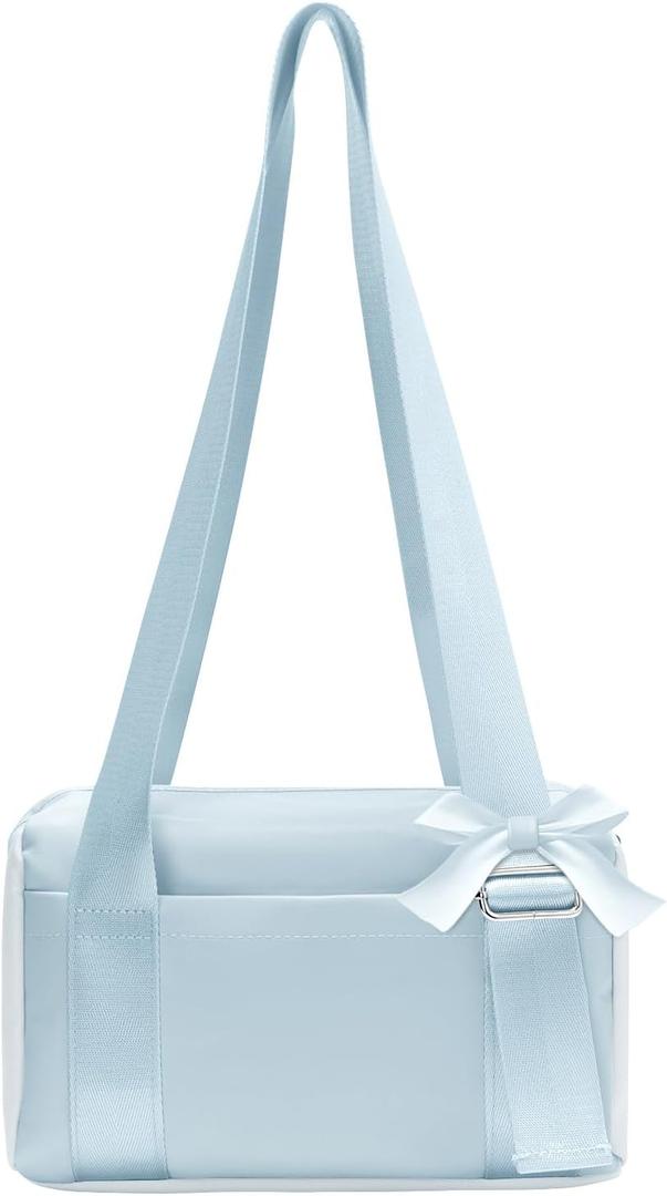 Mini Gym Bag for Women Small Gym Tote Bag Waterproof Sports Duffel Bags Dance Yoga Workout Bag 2025 (blue)