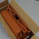 CubesLand Toys Closet Storage Organizer Baskets Bins for Cube Ogranizer/Shelving,Woven Basket for Organizing,Decor Basket for Living Room,Bedroom,Perfect for Pet Toy&Food Storage,2pack Brick Red (2pcs-Small Basket)