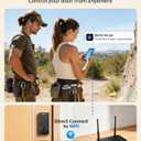 Philips WiFi Smart Door Lock with Handle, Built-in WiFi App Remote Control, Keyless Entry Door Locks for Front Door, Smart Deadbolt Auto Lock, Support Alexa & Google, IP54 Waterproof, Matte Black