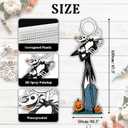 Nightmare Before Halloween Decorations, Jack Nightmare Christmas Yard Sign, Large