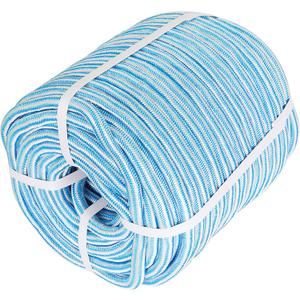 Arborist Tree Rope, 1/2inch by 200FT, 24 Strand Bull Rope up to 8000lbs Tensile Strength, Blue and White