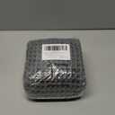 tchdio Waffle Bath Mat Rug, Super Absorbent Non Slip Bath Mats for Bathroom Mat Ultra Soft Bathmat Machine Washable Bathroom Rugs with Tassels, Bath Rugs Beside Tub, 17" x 24" (Dark Grey)