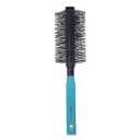Spornette Double Stranded XL Round Brush, Nylon Bristles - Round Brush for Straightening, Anti-Frizz, Detangling, Volumizing - Styling for Wavy & Curly, Medium & Long Hair Lengths (2.25 Inches)