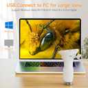 Microscope for Kids, SKYBASIC 2" IPS Screen 1000X Handheld Digital Microscopes HD Pocket Portable Mini USB Microscope Camera, PC Compatible, Science Edu Fun Birthday Gifts Toys for Children Students