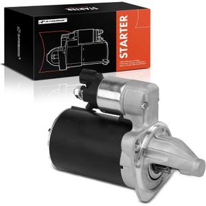 A-Premium Starter Motor Compatible with Kia Soul 2012-2014, Rio 2013-2015 & Hyundai Accent 2013-2017, Veloster 2013-2017, 1.6L, 12 Volts 0.9KW 10-Teeth Clockwise