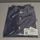 Amazon Essentials Men's Slim-Fit Short-Sleeve Poplin Shirt (Blue, XXXL)