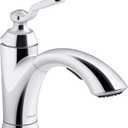 Sterling 24273-CP Ludington Pull-Out Kitchen Sink Faucet, Single-Handle Laundry Faucet, Pull-Out Sprayer, Polished Chrome