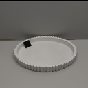 Cathyeen Oval Tray for Coffee Table Decor, 13" Concrete Coffee Table Trays, Table Centerpieces Decorative Tray for Home Decor, Modern Decorative Centerpiece Trays, Granite (13" x 9.5" x 1.5")