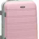 Rockland Melbourne Hardside Expandable Spinner Wheel Luggage, Mint, Carry-On 20-Inch