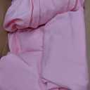 FreshCulture Twin Flat Sheets Only, Pack of 6, Soft Microfiber Bedding Sheets for Home, Salons, Hotels, Bulk Flat Sheets Only Twin Size (Dusty Pink)