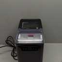 Aeitto Nugget Ice Maker Countertop, Pellet Ice Machine Soft Chewable Ice 40lbs/Day, One-Click Operation, Auto Self-Cleaning Crushed Ice Makers Stainless with Scoop for Home/Kitchen/Office (Black)