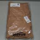 Amazon Essentials Unisex Kids and Toddlers' Long Quilted Jacket (3T, Light Brown)