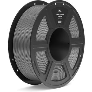 ELEGOO PLA Filament 1.75mm Space Gray 1KG, 3D Printer Filament Dimensional Accuracy +/- 0.02mm, 1kg Spool(2.2lbs) Fit Most FDM 3D Printers (Space Gray)