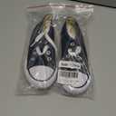 Mvlsoct Boys and Girl Low Top Canvas Kids Lace up Sneakers 28