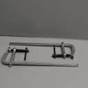 MAXPOWER Heavy Duty F Clamp 12-Inch x 4-3/4-Inch Throat (300 x 120mm Throat),Pack of 2