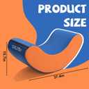 BALAPET High-Density Foam Sensory Rocking Chair, Portable Sensory Chair for Kids with Sensory Needs,Waterproof PU Cover, Rocking Design