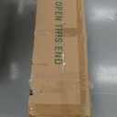 National Tree Company Pre-Lit Artificial Slim Christmas Tree, Green, Tiffany Fir, White Lights, Includes Stand, 7.5 Feet