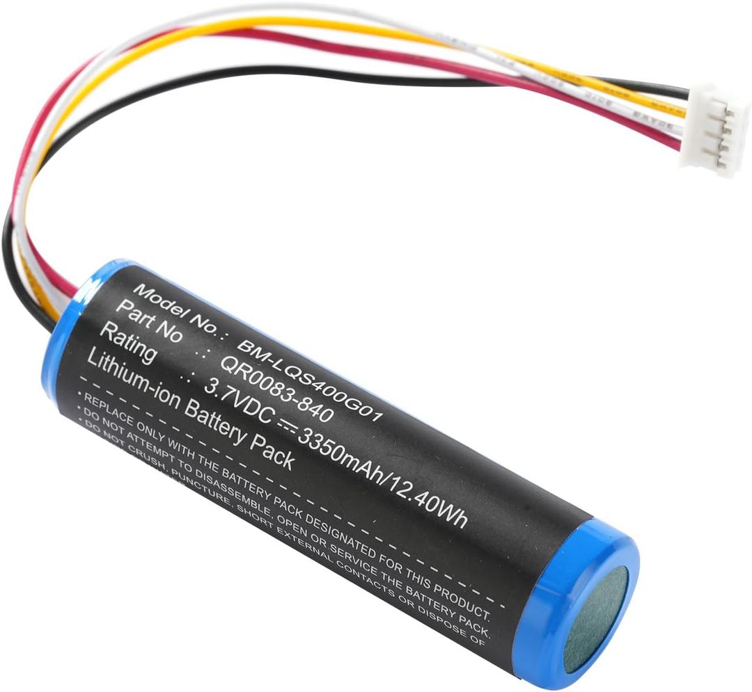 Flujoy QR0083-840 IAN034NA Battery Replacement for Qolsys IQ Panel 4 PowerG IQP4001 IQP4003 IQP4006 IQP4002BLK IQP4004BLK IQP4005BLK IQP4006BLK IQP4002 IQP4004 IQP4005 IQP4003BLK