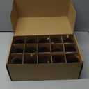 30 Pcs 2.4 Inches Velvet Christmas Ball Ornaments, Shatterproof Coffee Brown Flocked Bulbs Decorations Set, Retro Decorative Hanging Plastic Ornaments for Xmas Tree Holiday Party Decor