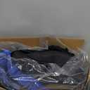 AOKAOK 3D AirMesh Car Seat Covers Full Set, Breathable and Split Bench Compatible Seat Covers for Cars, Universal Car Interior Covers for Most Cars Sedan Truck SUV(Black/Blue)