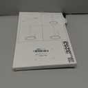 Paper Towel Holder Countertop, Standing Paper Roll Holder with Anti Slip Weighted Base, Stainless Steel Freestanding Paper Towel Holder for Kitchen, Black