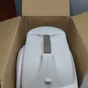 Retractable Garden Hose Reel, 5/8 in 100+6 ft, Heavy Duty Wall Mounted Water Hose Reel, Spring Power Automatic Rewind, Any Length Lock, 180 Swivel Bracket, 10 Pattern Spray Nozzle