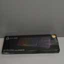 KLIM Chroma Wireless Spanish (Espaa) Keyboard, RGB Backlit Wireless Keyboard, Rechargeable Battery, Quiet, Water-Resistant, Plug & Play for PC, Mac, PS4/PS5, Black