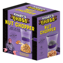 Khaby Lame Manual Nut Chopper Grinder, Easy to Use Crank, Dishwasher Safe, Includes Non-Skid Base